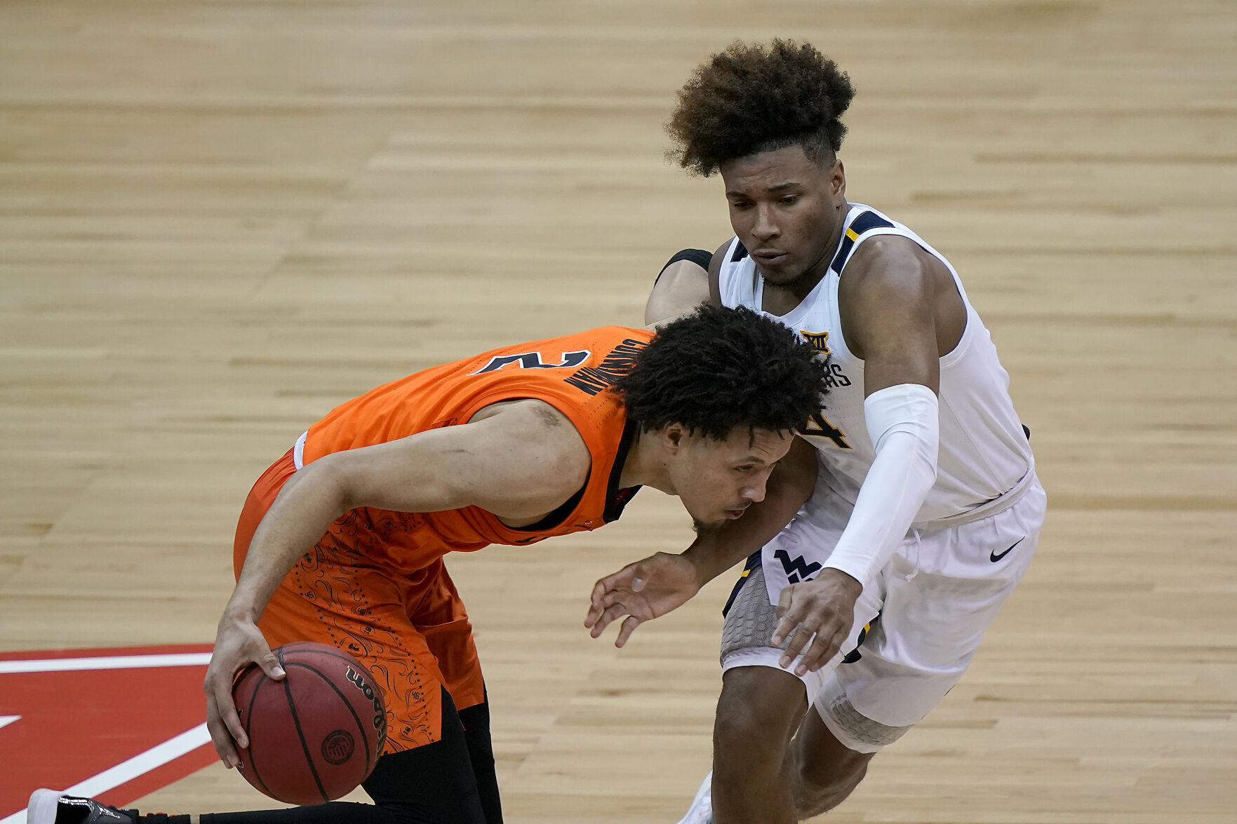B12 Oklahoma St West Virginia Basketball